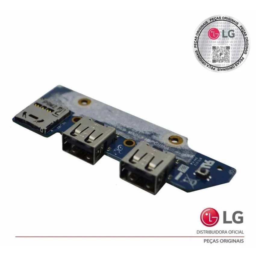 PLACA SECUNDARIA USB LG 14U380-L 14U390-L EBR86340401 TJ14G-IO CVJ52004