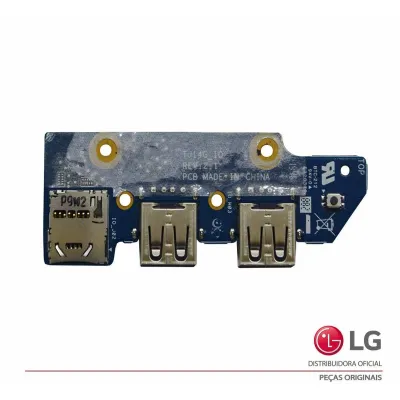 PLACA SECUNDARIA USB LG 14U380-L 14U390-L EBR86340401 TJ14G-IO CVJ52004