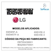 MICROVENTILADOR 55EW5F-A 55EW5TF-A 65EV5E-2 65EV5E-3 EBT65436601 MAZ66370001  12V 0.06A