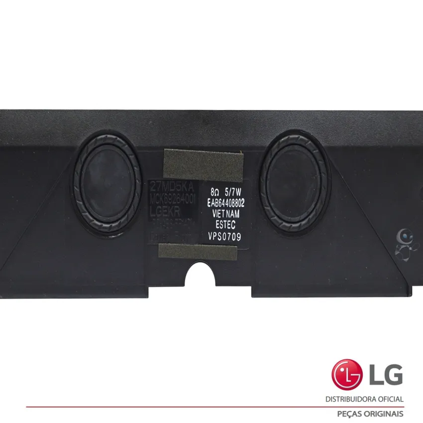 ALTO FALANTE MULTIPLO LG 27MD5KA 27MD5KL 27MD5 8Ω 5/7W EAB64408802 MCK69264001