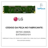 PLACA T-CON LG 6870C-0660A EAT64553101 | ORIGINAL