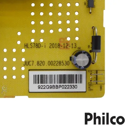 PLACA FONTE PHILCO PTV28G50SN PTV32G50SN PTV32G60SNBL JUC7.820.00228530 HLS78D-i - ORIGINAL