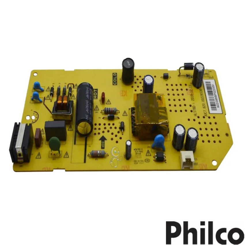 PLACA FONTE PHILCO PTV28G50SN PTV32G50SN PTV32G60SNBL JUC7.820.00228530 HLS78D-i - ORIGINAL