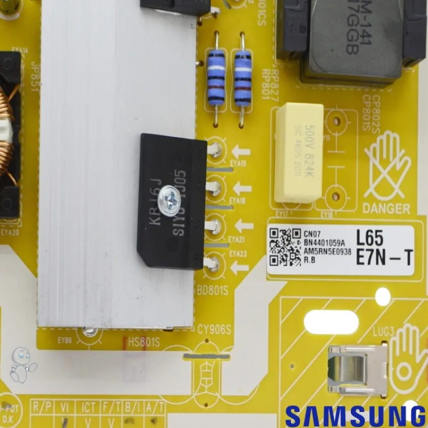 PLACA FONTE SAMSUNG BN44-01059A QN65Q60TA QN65Q60TAFXZA - ORIGINAL