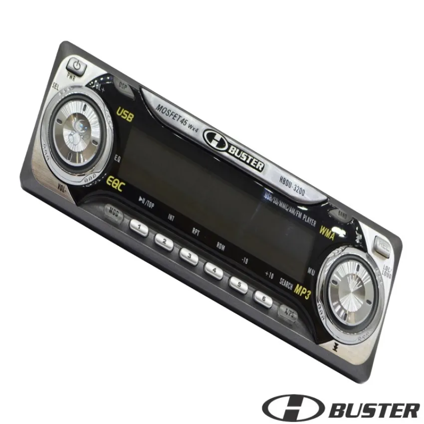 PAINEL FRONTAL FRENTE DE AUTO RÁDIO H-BUSTER HBDU-3200 | NOVA | ORIGINAL