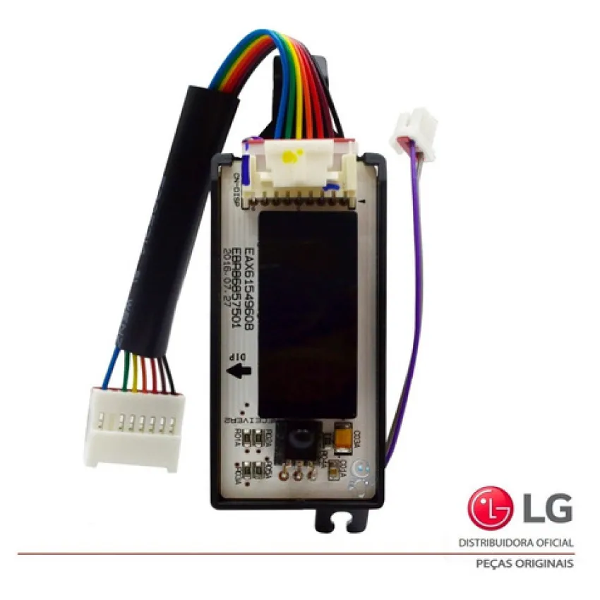 PLACA DISPLAY EVAPORADORA AR CONDICIONADO LG ABQ74883808 EAX61549608 | ORIGINAL