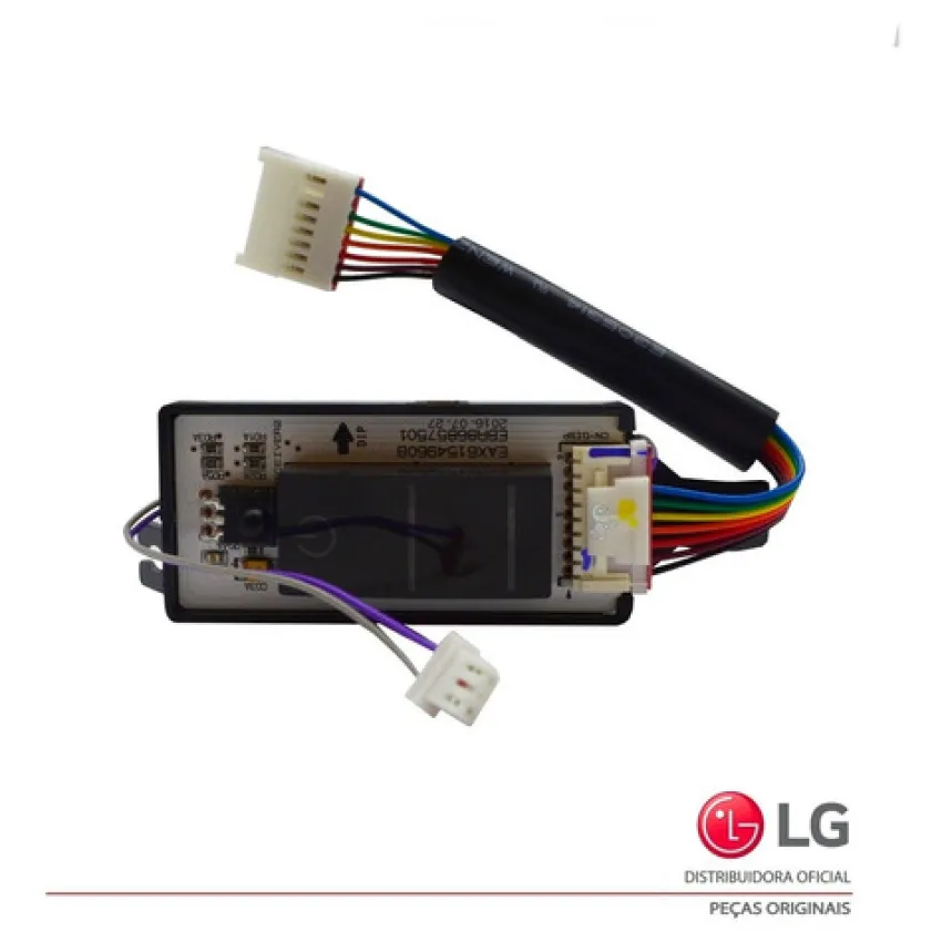 PLACA DISPLAY EVAPORADORA AR CONDICIONADO LG ABQ74883808 EAX61549608 | ORIGINAL