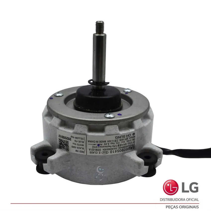 MOTOR CONDENSADORA PARA AR CONDICIONADO LG EAU60905410 NOVO | ORIGINAL