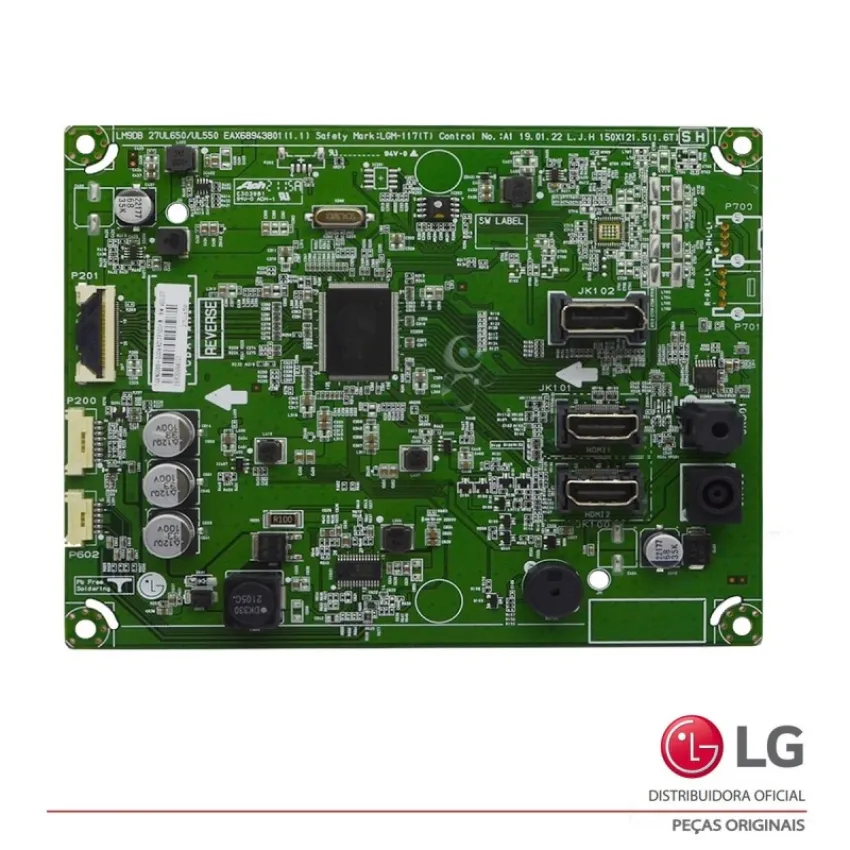 PLACA PRINCIPAL LG 27UL650 27UL650-W EBR30994101 EBU66307701 EAX68943801 | ORIGINAL