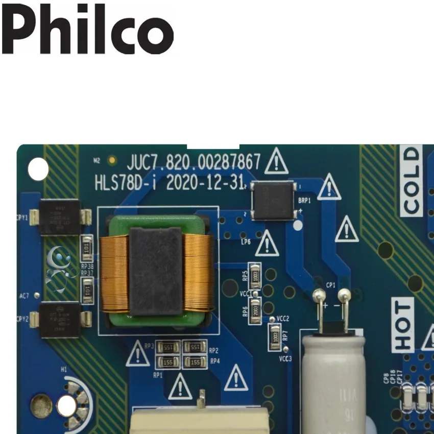 PLACA FONTE PHILCO PTV32G50 PTV32G50D VC JUC7.820.00287867