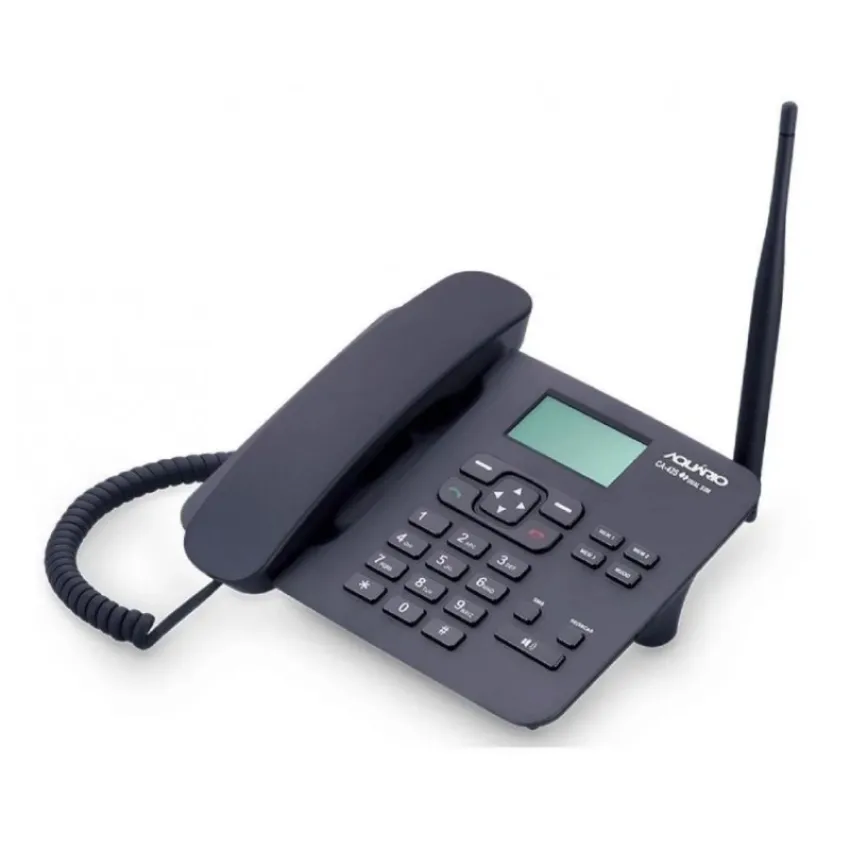 TELEFONE CELULAR DE MESA QUADRIBANDA AQUÁRIO | DUAL SIM | CA-42S