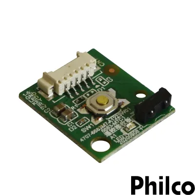 PLACA SENSOR / BOTÃO POWER PHILCO PTV32D10N PTV32D10N5SKH 4707-6683M7-A1223W01 6683-M7C1