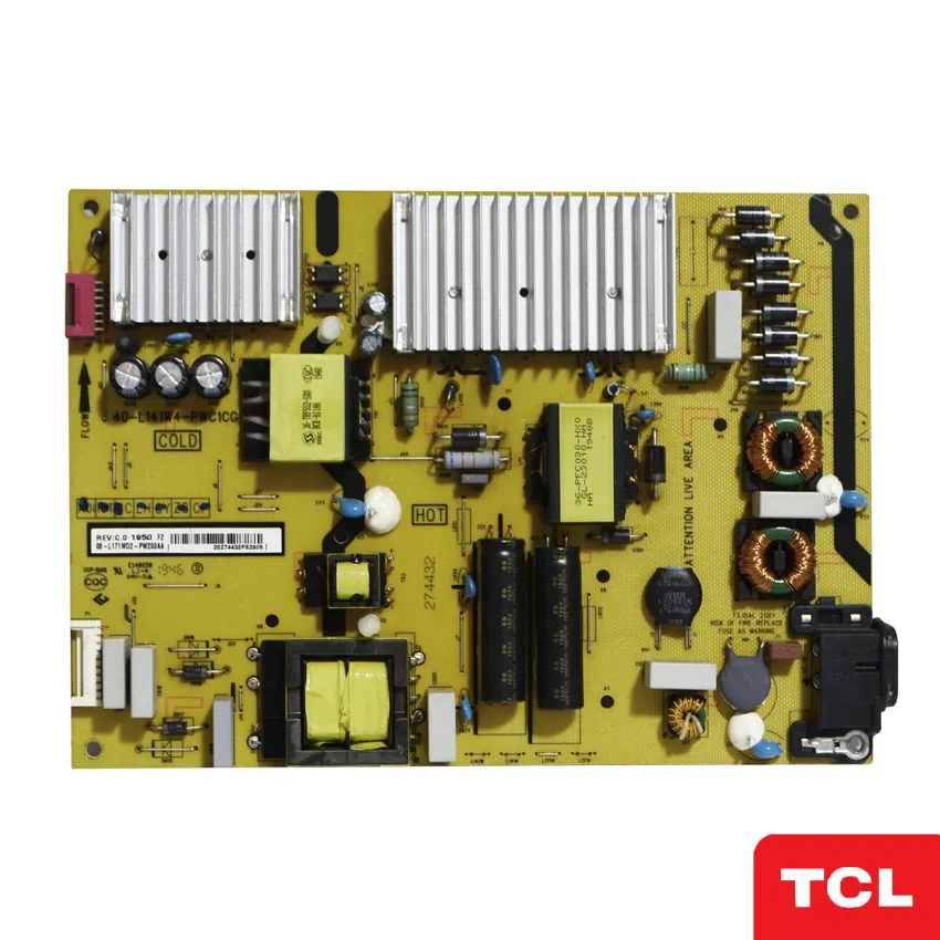 PLACA FONTE SEMP TCL 65P65US 65P8M 40-L141W4-PWC1CG | ORIGINAL