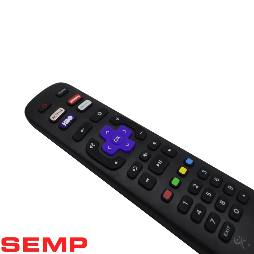 CONTROLE REMOTO TCL/SEMP ROKU TV RC-NW3226001120 32R5500