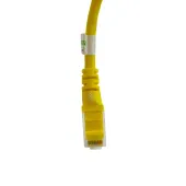 CABO DE REDE UTP RJ45 ANATEL AMARELO CAT5 1,50M