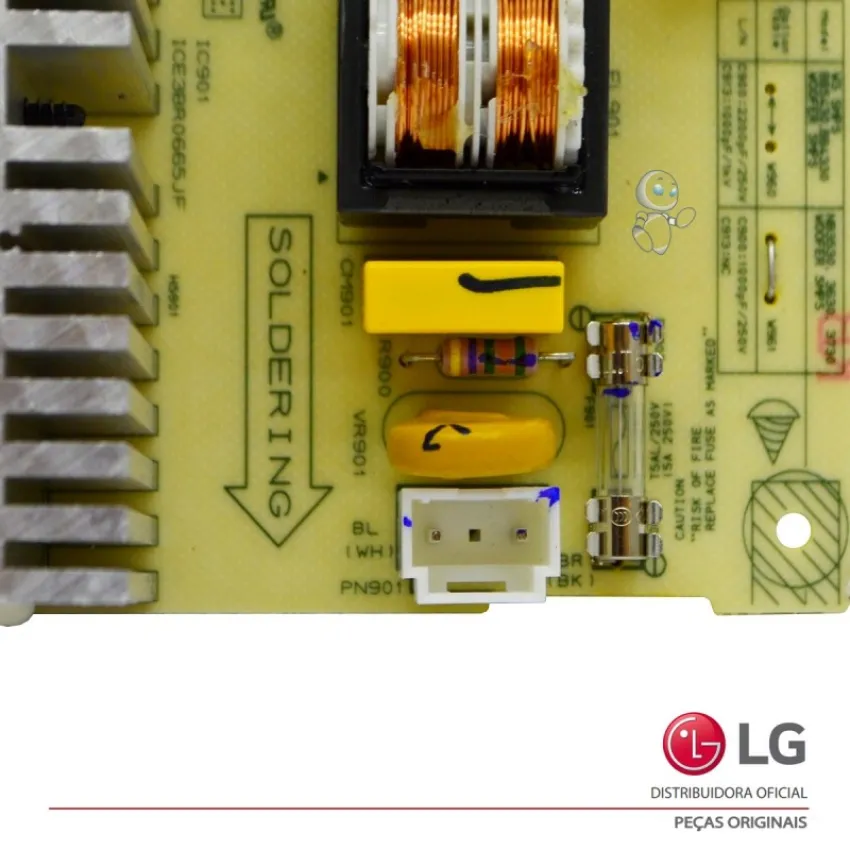 PLACA FONTE LG NB3530 NB3630 NB3730 BB5430 BB4330 SJ9 EBR76798402 EAX64877712 - ORIGINAL