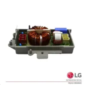 PLACA FILTRO DE LINHA LAVA E SECA LG WD-12270RD WD-12276RD WD-1250ERD 6201EC1006T