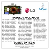 PLACA FILTRO DE LINHA LAVA E SECA LG WD-12270RD WD-12276RD WD-1250ERD 6201EC1006T