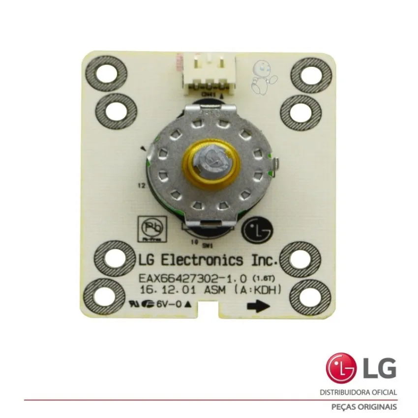 PLACA BOTÃO FORNO LG LSWS306ST EBR80327001 EAX66427302 - ORIGINAL 