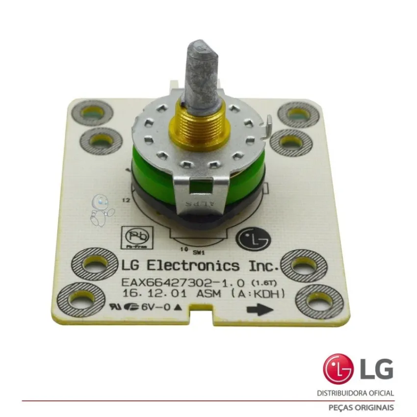PLACA BOTÃO FORNO LG LSWS306ST EBR80327001 EAX66427302 - ORIGINAL 
