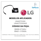 PLACA WIFI SAMSUNG UN40T5300 UN40T5300AG BN98-07240J BN61-11586A - ORIGINAL