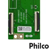 PLACA TCON PHILCO PTV43E10N5SF PTV43E10 5800-T43LV1-9P10 LC430DUY-SHA2 - ORIGINAL