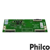 PLACA TCON PHILCO PTV43E10N5SF PTV43E10 5800-T43LV1-9P10 LC430DUY-SHA2 - ORIGINAL