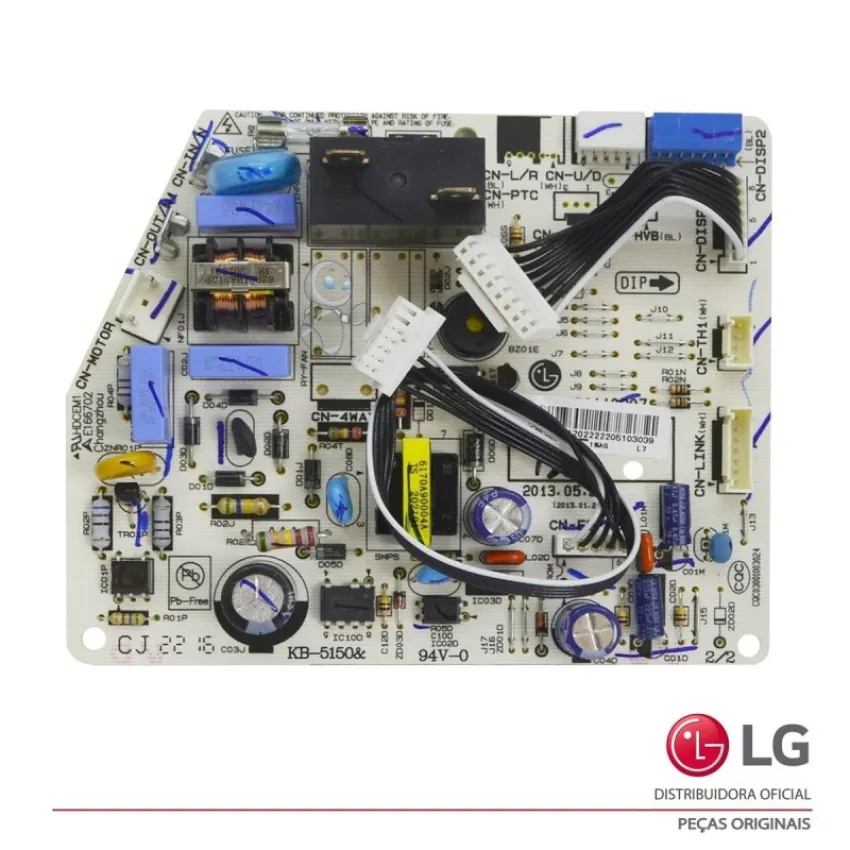 PLACA PRINCIPAL AR CONDICIONADO LG TSNC072YNW5 TSNC092TNW5 TSNC092TNW6 EBR76961202 EBR77024604