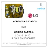 PLACA FONTE LG XBOOM RM1 COV36124101 1.30.9.RM100004RR - ORIGINAL