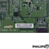 PLACA TCON PHILIPS 58PUG6654/78 58PUG6654 CV580U1-T01-CB-1