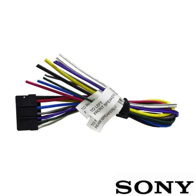 CHICOTE RÁDIO SONY / JVC / AIWA / BLAUPUNKT - CONECTOR