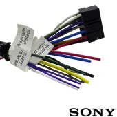 CHICOTE RÁDIO SONY / JVC / AIWA / BLAUPUNKT - CONECTOR