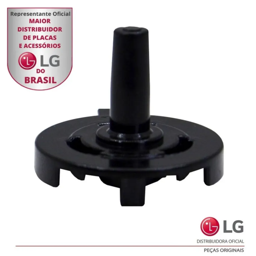 SUPORTE PLASTICO DO BOTAO TIME LG LSWS306ST LSWS306 MJH63756901