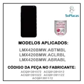 TELA TOUCH DISPLAY LG LMX420BMW K12+ ACQ91391072 | ORIGINAL