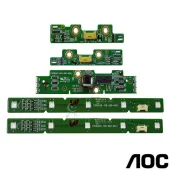 KIT BOTÃO POWER + PLACAS DE LED AOC MONITOR AG322FCX 715G8342-K0A-001-004L / 715G8428-T0B-000-004T / 715G8305-T0C-000-004K