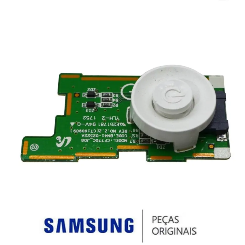 PLACA BOTÃO POWER MONITOR SAMSUNG LC32F391FWLXZD C32F391FW C32F391FWL BN41-02522A