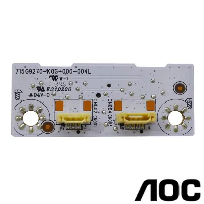 PLACA DO SENSOR | BOTÃO POWER AOC AG323FCXE 715G9270-K0G-000-004L 