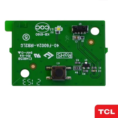 Placa Sensor | Botão Power Tcl 40s615 43s615 43s5300 50rk8500 50p8m 40-F6002a-Irb2lg
