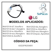 Sensor De Temperatura Lava E Seca Lg Wd1014 Wd1252 Wd-S12 6322fr2046v