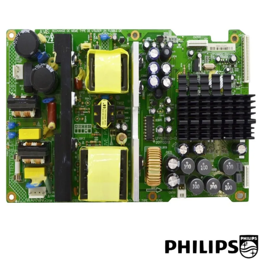 PLACA FONTE AMPLIFICADORA PHILIPS HTS5131/78 HTS5131 LFP109650-0001 996510051358
