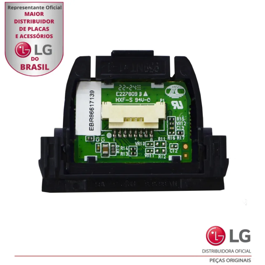 PLACA DO SENSOR / BOTÃO POWER LG 24TL520S-PS 24TL520 EBR86617139 EBR86617115 - ORIGINAL