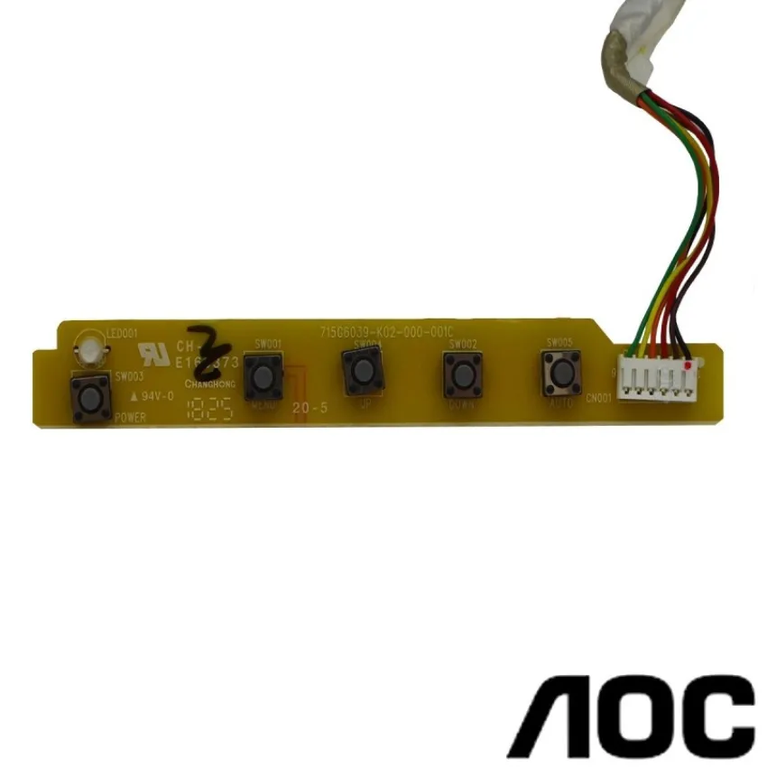TECLADO DE FUNÇÕES MONITOR AOC M2470Swd2 715G6039-K02-000-001C