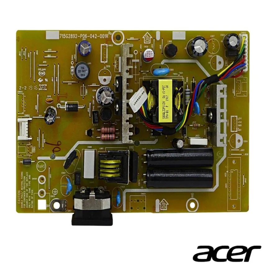 PLACA FONTE MONITOR ACER KA241 KG241 VA240H 715G2892-P06-042-001R