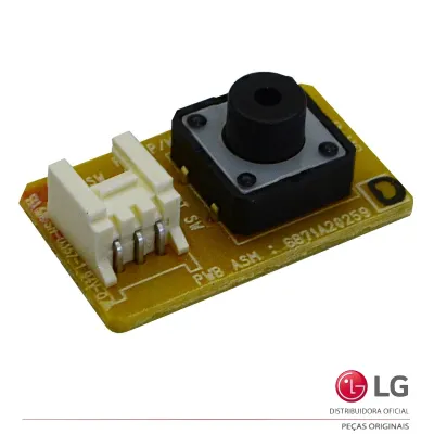 BOTÃO POWER LIGA/DESLIGA DA EVAPORADORA AR CONDICIONADO LG AMNW07GDBR0 AMNW09GDBR0 AMNW09GEBA0 6871A20259D