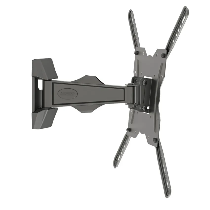 SUPORTE MULTIVISÃO ARTICULADO COM INCLINACAO P/ TV DE 22" A 58" MI-400S-PR - PRETO