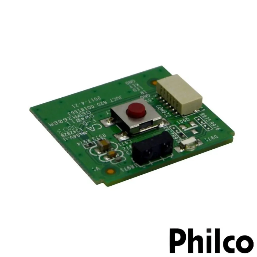 PLACA DO SENSOR / BOTÃO POWER PHILCO PTV32G50 PTV32G70 JUC7.820.00181663 - ORIGINAL