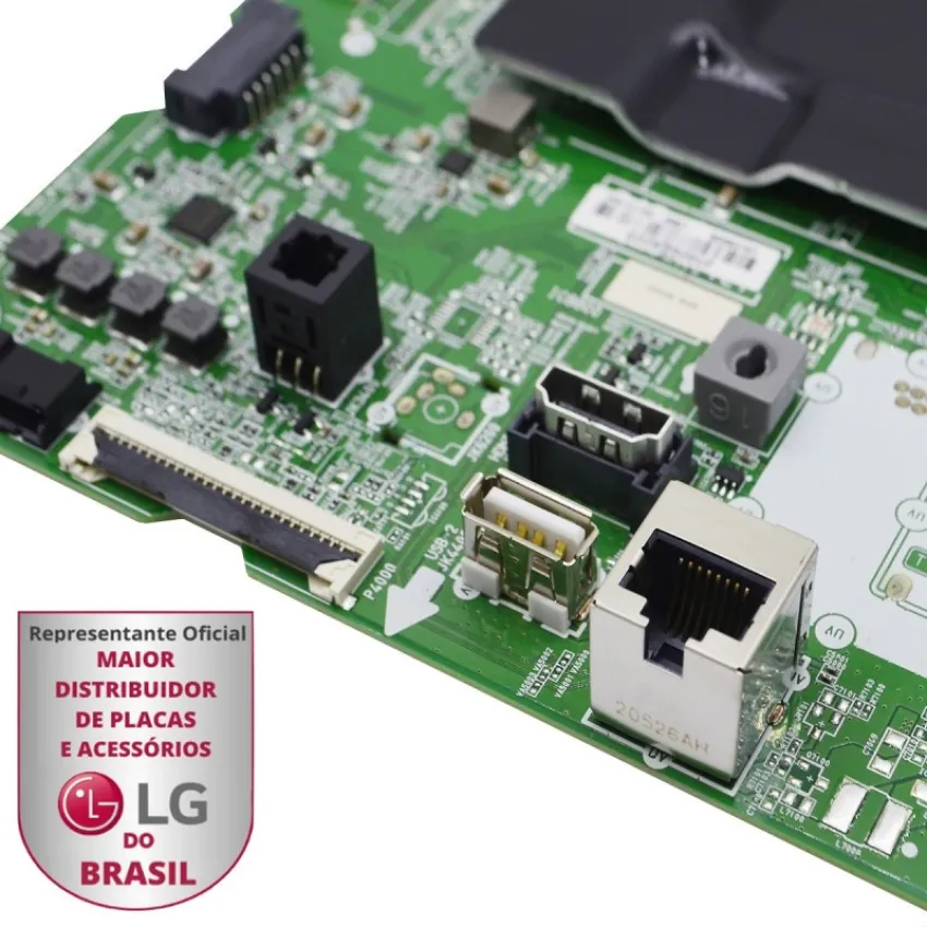 PLACA PRINCIPAL LG 55UQ801C0SB 55UQ8050PSB 55UQ7950 EBU66983101 EAX69581205 | ATENÇÃO AO SUFIXO
