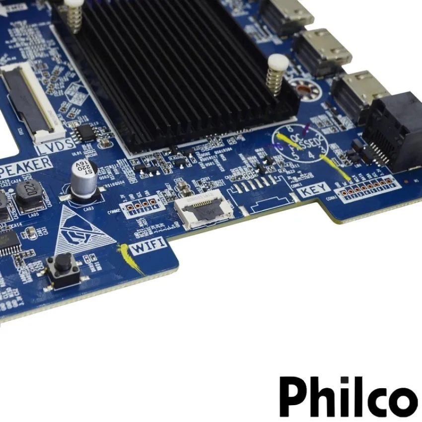 PLACA PRINCIPAL PHILCO PTV43G70 PTV43G70R2CSGBL VA JUC7.820.00294345 ATENÇÃO VERSÃO: A  | ORIGINAL
