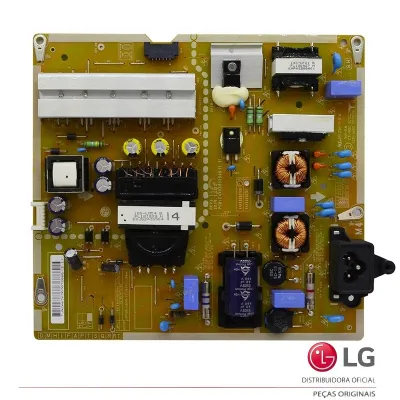PLACA FONTE MONITOR LG  43SE3KD-B 43SE3KE-B 43SM5C-B 43SM5D-B 43SM5KE-B  43TA3E-B EAY63630707 EAX66232506 - ORIGINAL