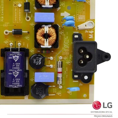 PLACA FONTE MONITOR LG  43SE3KD-B 43SE3KE-B 43SM5C-B 43SM5D-B 43SM5KE-B  43TA3E-B EAY63630707 EAX66232506 - ORIGINAL